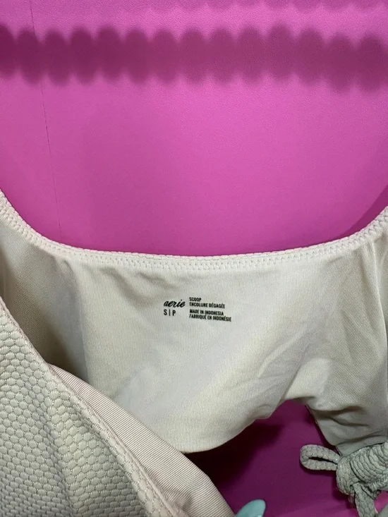 Aerie Scoop Beige Bikini Top - Picture 3 of 3